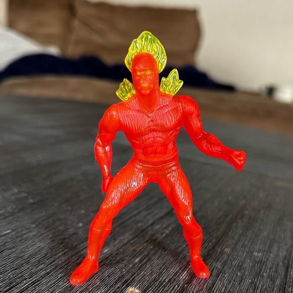 VTG | Marvel | Human Torch | Happy Meal Toy - Picture 1 of 6